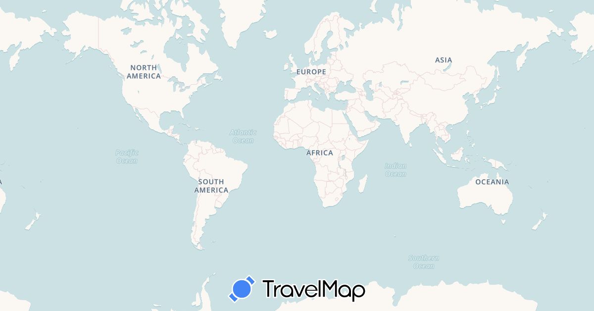 TravelMap itinerary: driving, bus, plane, cycling, train, hiking, boat, hitchhiking in Albania, Armenia, France, Georgia, Greece, Croatia, India, Iran, Italy, Kyrgyzstan, Kazakhstan, Montenegro, Myanmar (Burma), Nepal, Thailand, Tajikistan, Turkmenistan, Turkey, Uzbekistan (Asia, Europe)